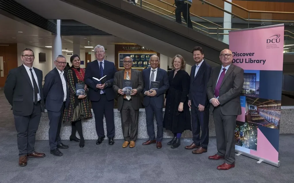 Invited guests and speakers from DCU Press book launch